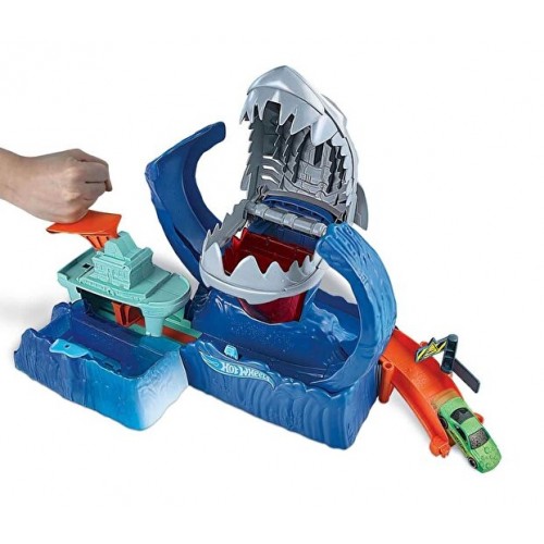 Hot Wheels Robotik Köpek Balığı Renk Değiştiren Oyun Seti GJL12